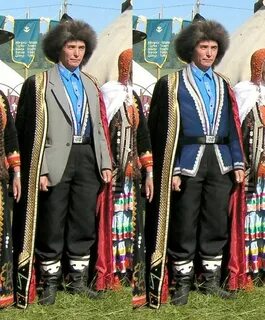 Башкирский народный костюм мужской