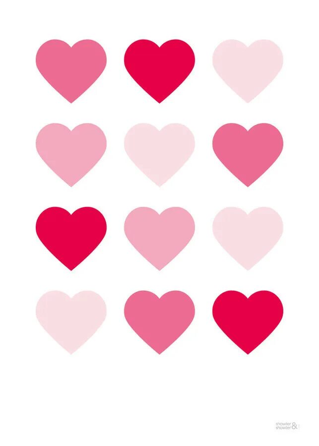 Сердечки красные розовые. Розовые сердечки. Розовые сердечки для печати. Трафарет розовое сердечко. Сердца трафареты розовые.