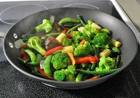 Fried vegetables