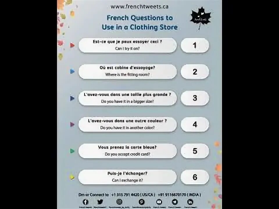 French questions