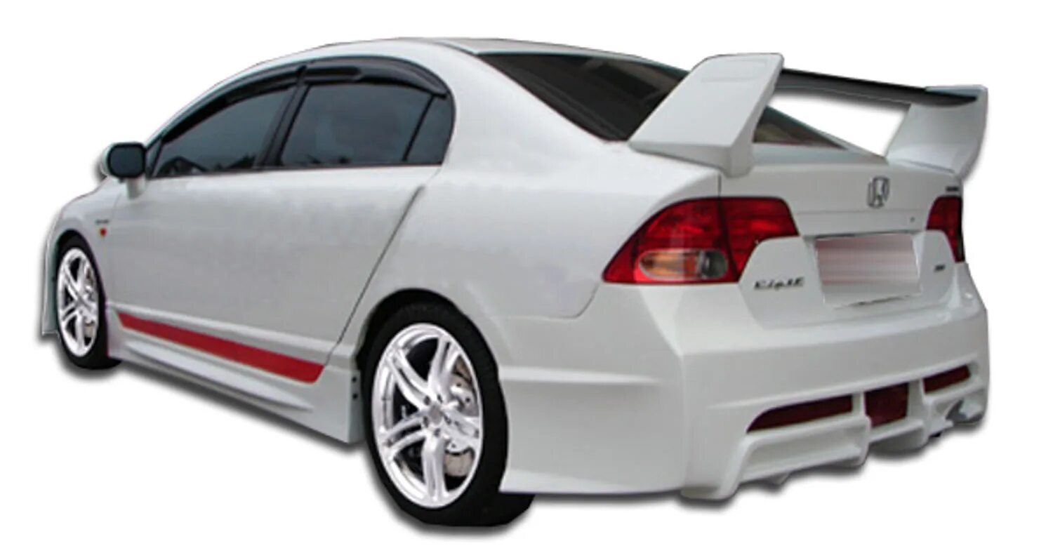 Задний бампер цивик 4д. 2006 honda civic rear bumper cover. honda civic r33 duraflex. civic 4d пороги type r. задний бампер civic 4d type r.