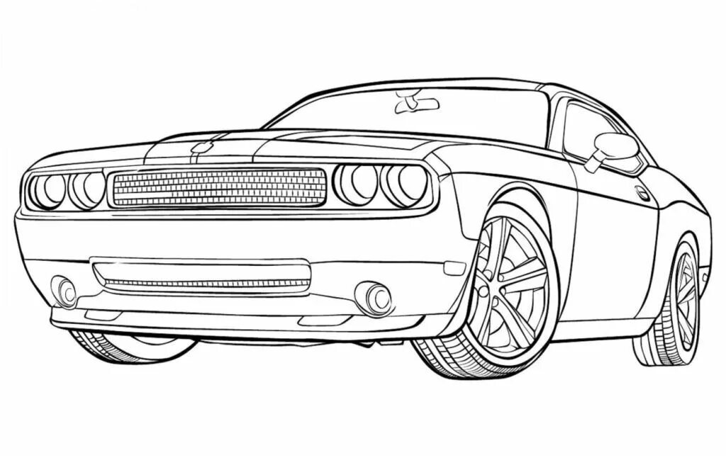 Coloring color tuning. Раскраски машины Додж Челленджер. Раскраска Додж Челленджер. Раскраска Челленджер dodge Challenger. Раскраски машинки Шевроле Камаро.