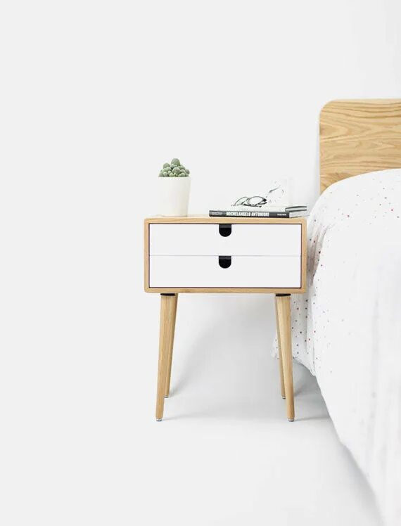 On the bedside table