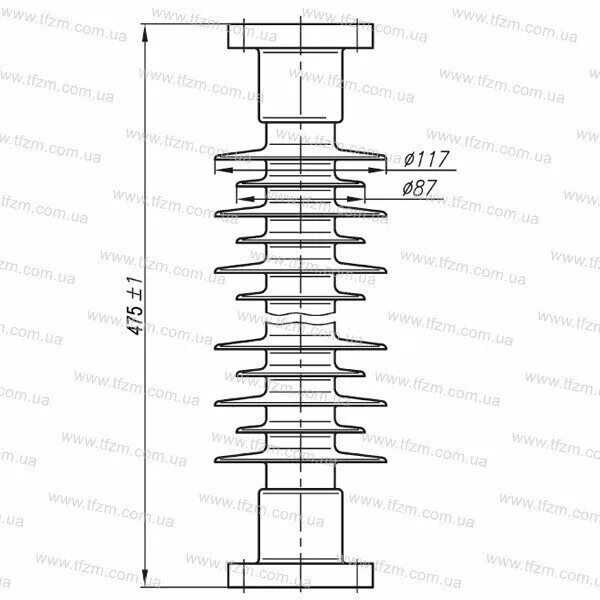 Оск 3 35. Оск 8-35-а-3 ухл1. Иоск 4/10-ii-2 ухл1 изолятор. Изолятор опорный полимерный 35 кв. Изолятор оск 10-35-а01-3 ухл1.