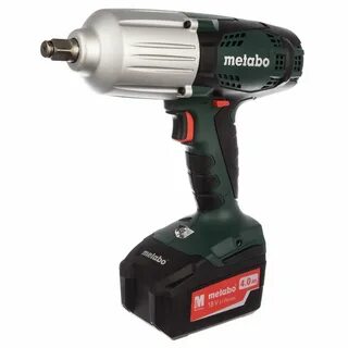 Аккумуляторный ударный гайковерт metabo