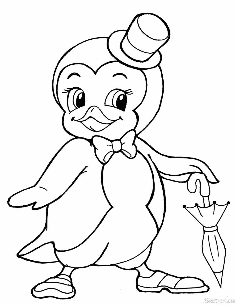 Пингвин раскраска для детей распечатать бесплатно Pin on Arts & Crafts for the Kids Penguin coloring pages, Cute coloring pages, O
