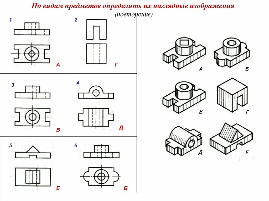 Виды изображений. Тестовые задания по инженерной графике с ответами. Творческие задачи с элементами конструирования по черчению. Творческие задания по черчению технический рисунок. Задания по черчению наглядное изображение.