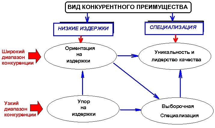 Стратегия обеспечения конкурентоспособности организации. Виды конкурентных преимуществ. конкурентные преимущества фирмы. стратегии обеспечения конкурентоспособности. виды конкурентных преимуществ фирмы.