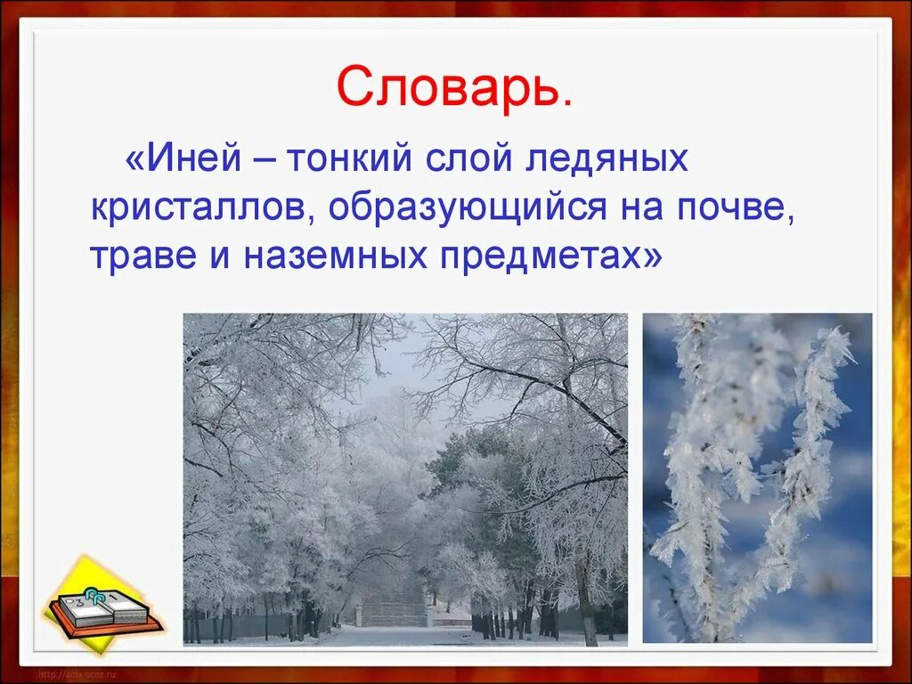 Лексическое слова зима. Иней словарное слово. Иней для презентации. Что означает слово иней. Иней словарь.