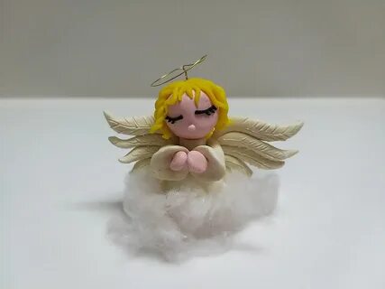 Лепка ангела из пластилина