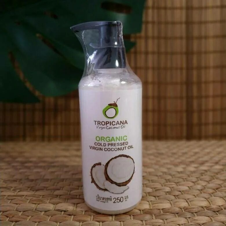 Кокосовое масло из тайланда. Кокосовое масло tropicana oil. тайское кокосовое масло тропикана. кокосовое масло coconut oil из тайланда. натуральное 100% кокосовое масло холодного отжима от tropicana oil.