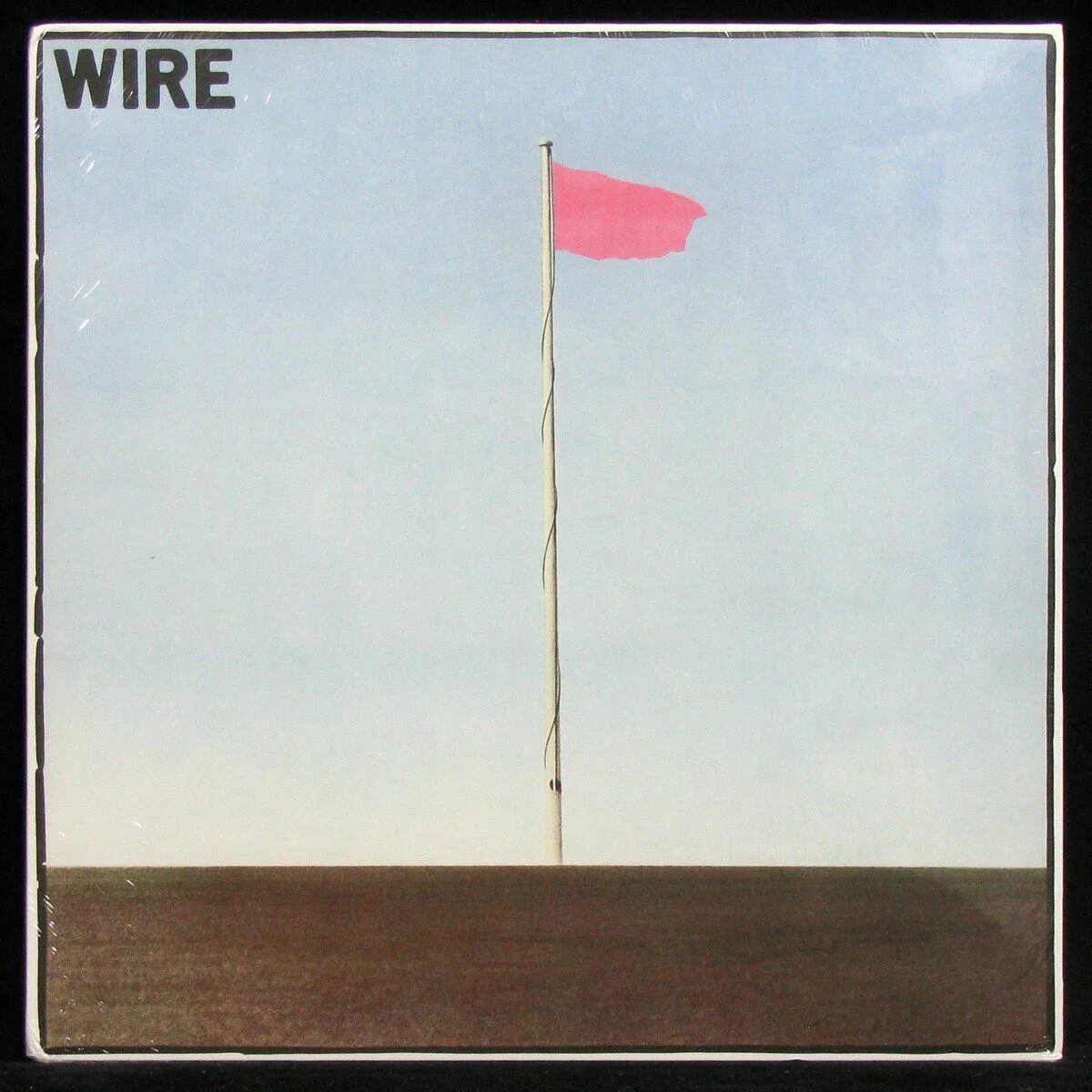 Wire is not closed. Wire - pink flag (1977). wire album. розовый флаг. флаг для альбома.