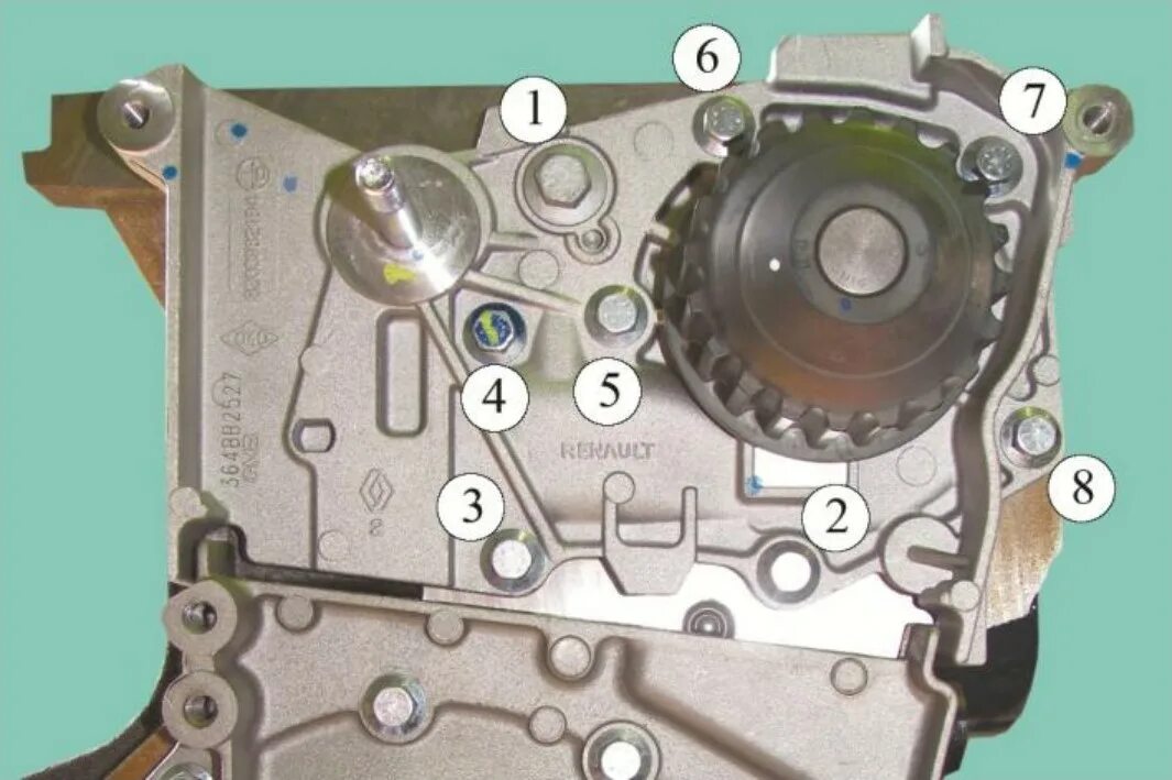 6 к4м. затяжка помпы. Volkswagen tiguan 1 схема термостата. момент затяжки помпы a14net. затяжка помпы.