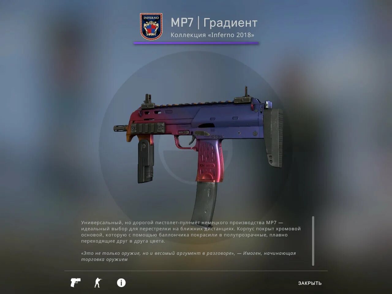 Mp7 fade. Mp7 градиент. мп 7 градиент прямо с завода. скины на мп7.