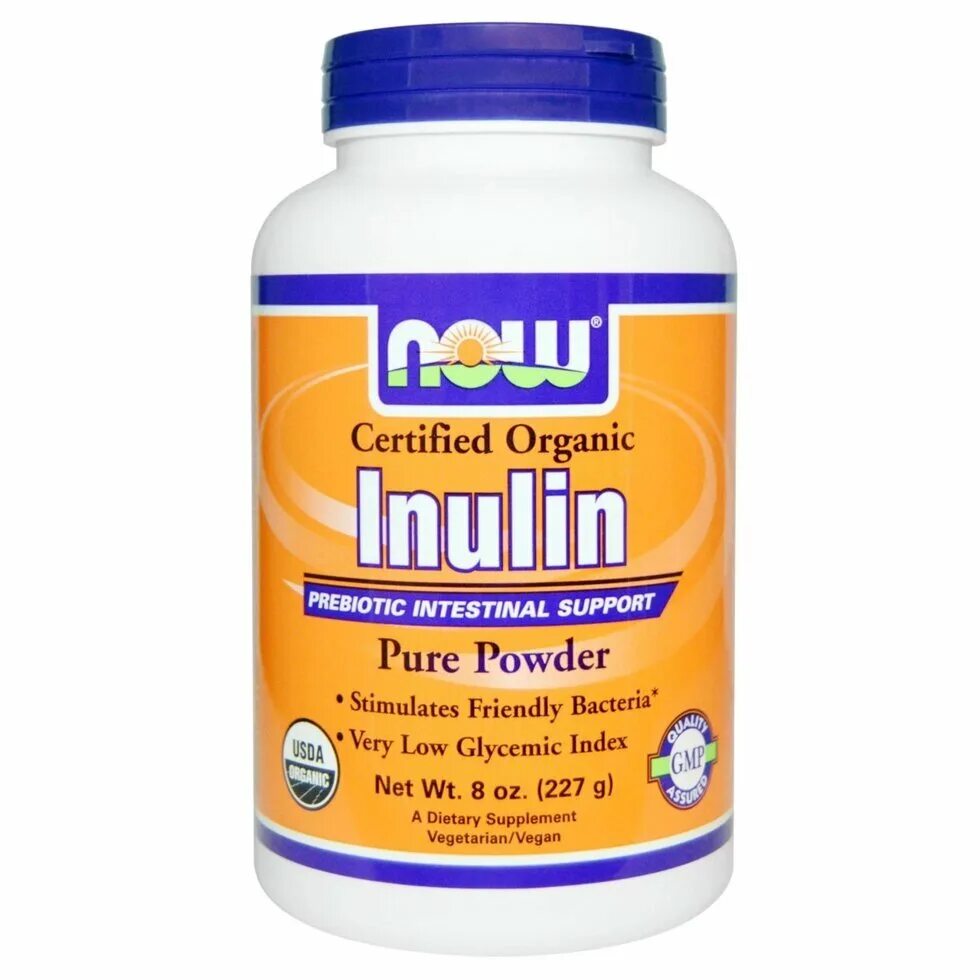 Инулин для чего применяется. Инулин пребиотик. инулин now. now inulin pure powder. инулин айхерб.