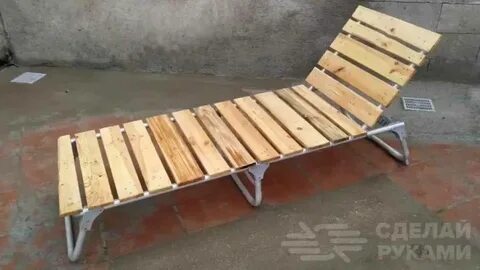 Из старой раскладушки своими руками