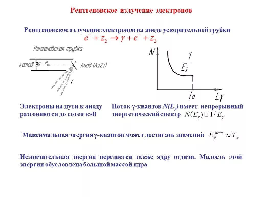 Поток тормозного рентгеновского излучения. Механизм образования характеристического рентгеновского излучения. Поток тормозного рентгеновского излучения. Поток тормозного рентгеновского излучения. Сплошной спектр тормозного рентгеновского излучения.