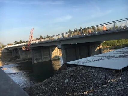 Новый мост в абинске