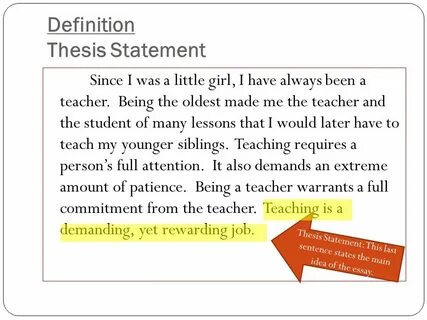 That definition