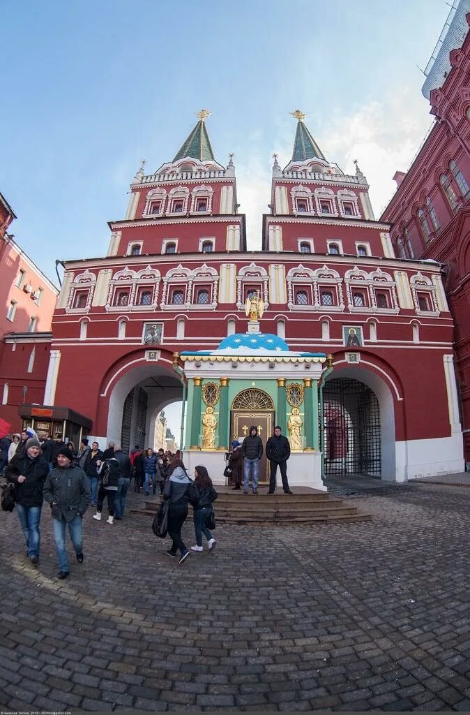 Иверская часовня на красной площади фото YugNash.ru