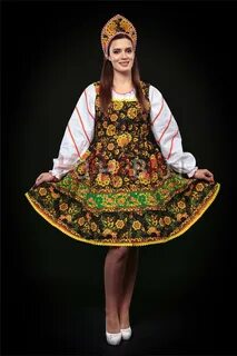 Костюм народный сценический женский