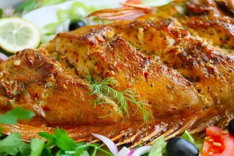 Запеченный морской