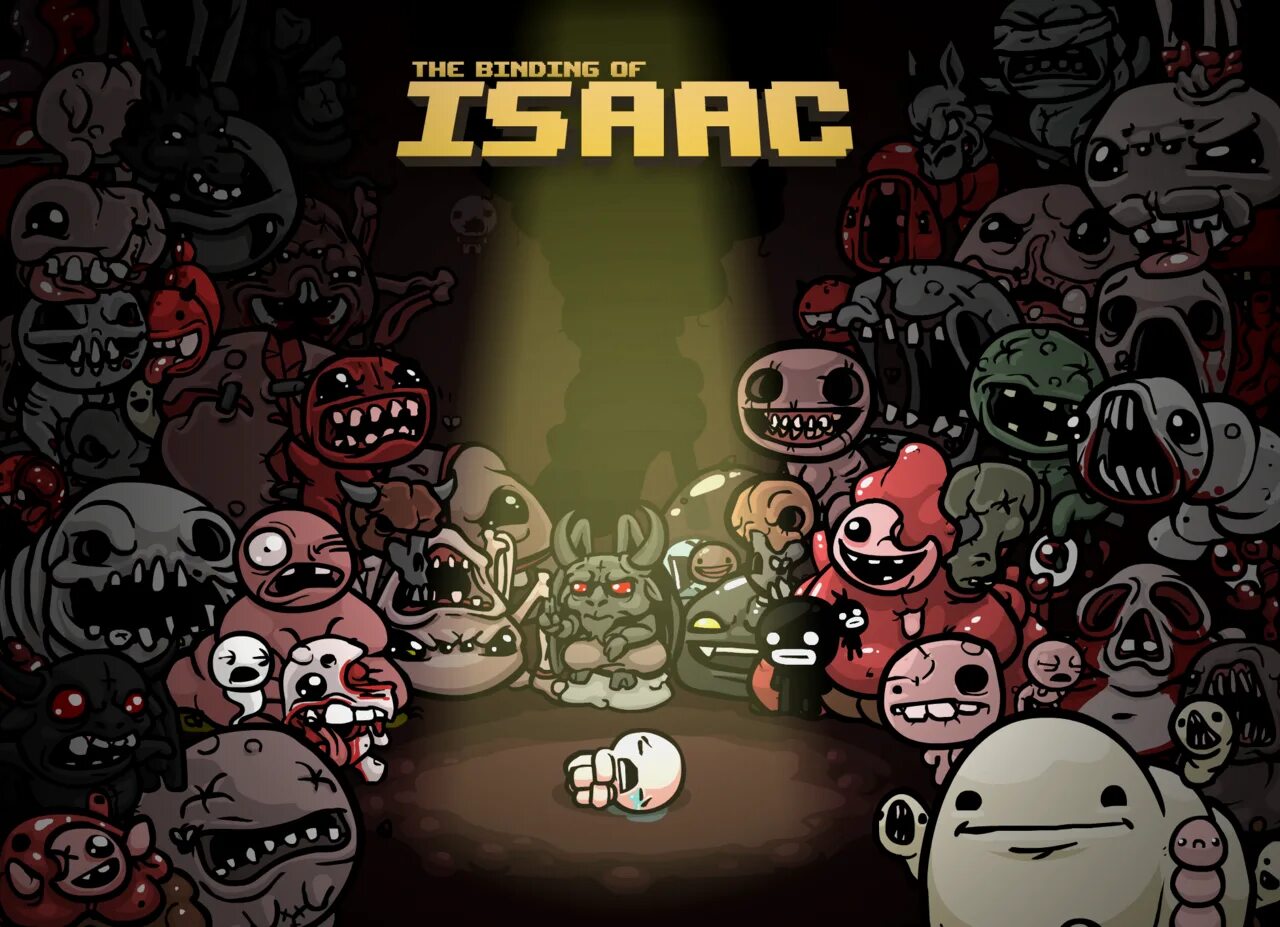 The binding of isaac на пк. The binding of isaac rebirth постер. айзек tboi. айзек биндинг. the binding of isaac rebirth обложка.