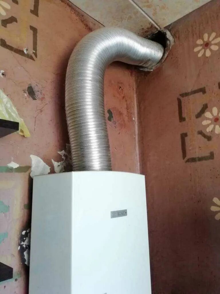 Можно ли гофру на газовую колонку
