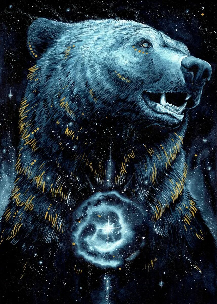 Медведь гризли альбинос. Медведь фэнтези. The spirit bear. Гризли альбинос. Бурый медведь арт фэнтези.