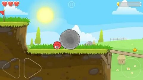 Игра красный шарик проходить уровни