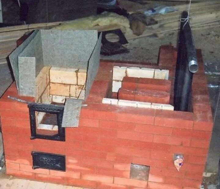 Котел из кирпича для дома