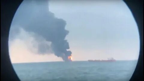 Горящие черное море