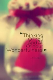 Dreaming of you thinking of you