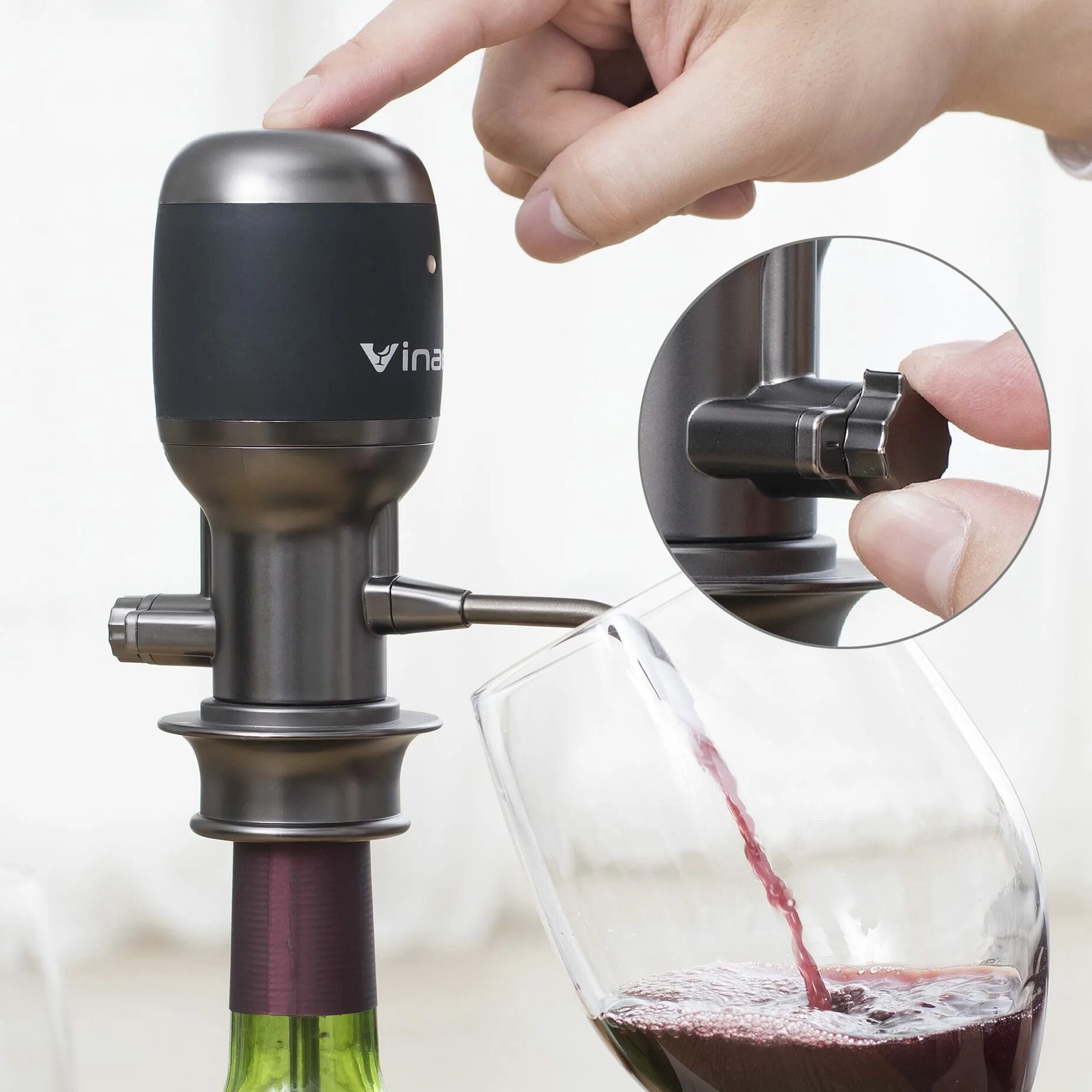 Аэратор для вина купить. Mv7 аэратор для вина. Vinaera Pro Adjustable Electric Wine Aerator. Аэратор для вина Wine Aerator. Vinaera Pro mv7 аэратор для вина.