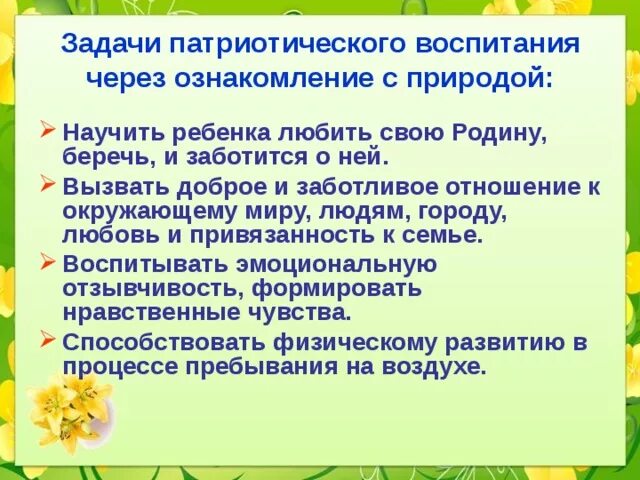 Патриотизм тема самообразования