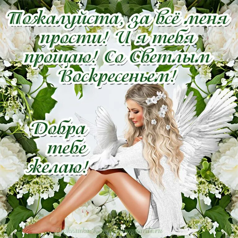 Прошу прощения родных близких