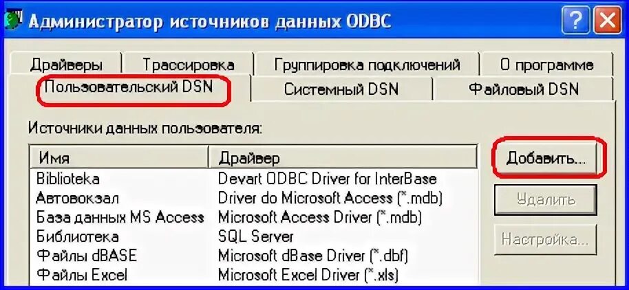 Mysql odbc