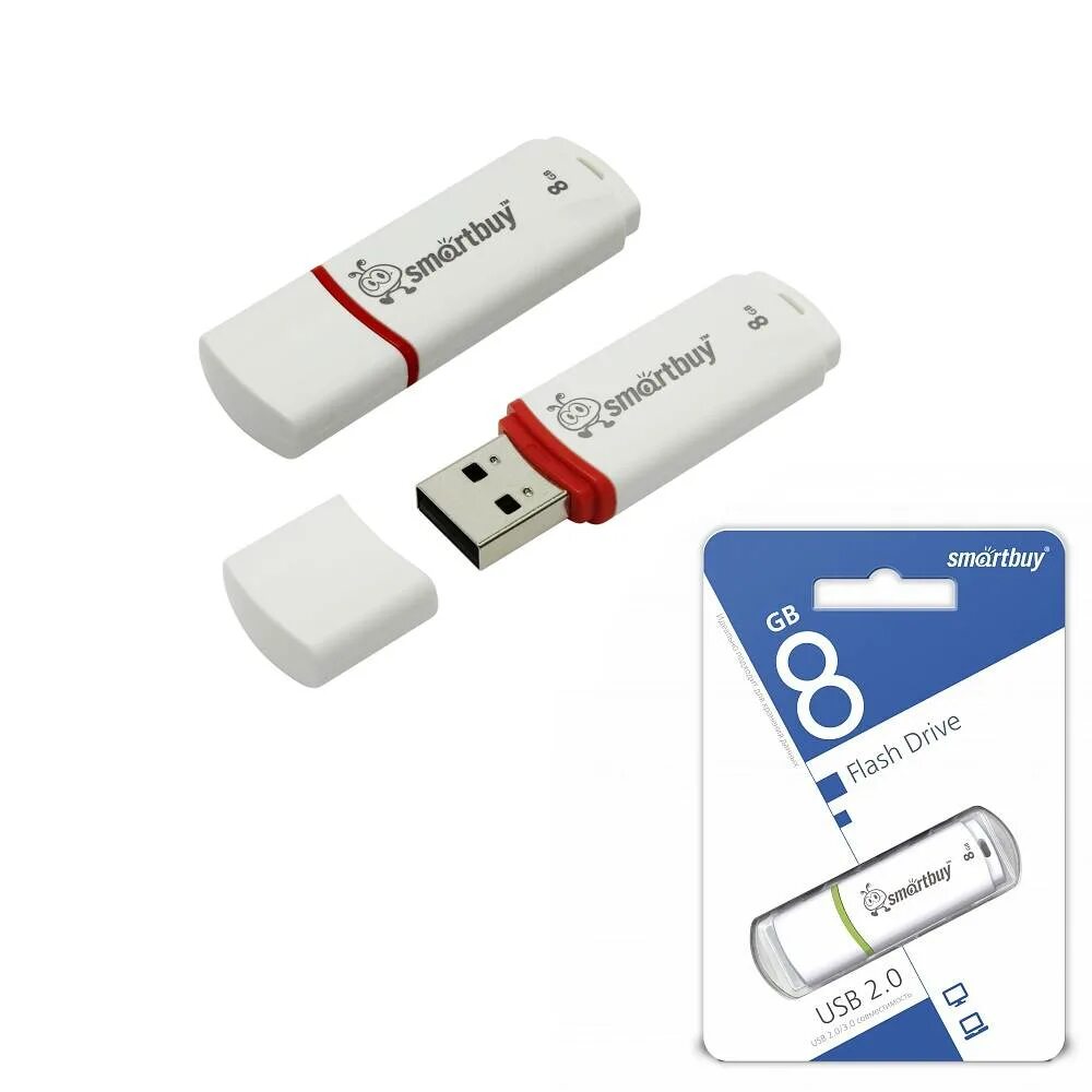 Флешка 8 гб. Флешка SMARTBUY 8gb sb8gbcrw-w. Флеш-диск 8 GB, SMARTBUY Crown, USB 2.0, белый, sb8gbcrw-w. USB 16gb Smart buy Crown белый Compact. Флешка SMARTBUY Crown USB 2.0 8gb.