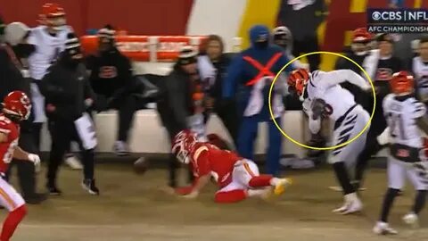 Joseph Ossai costs Bengals with unbelievable penalty against Chiefs.