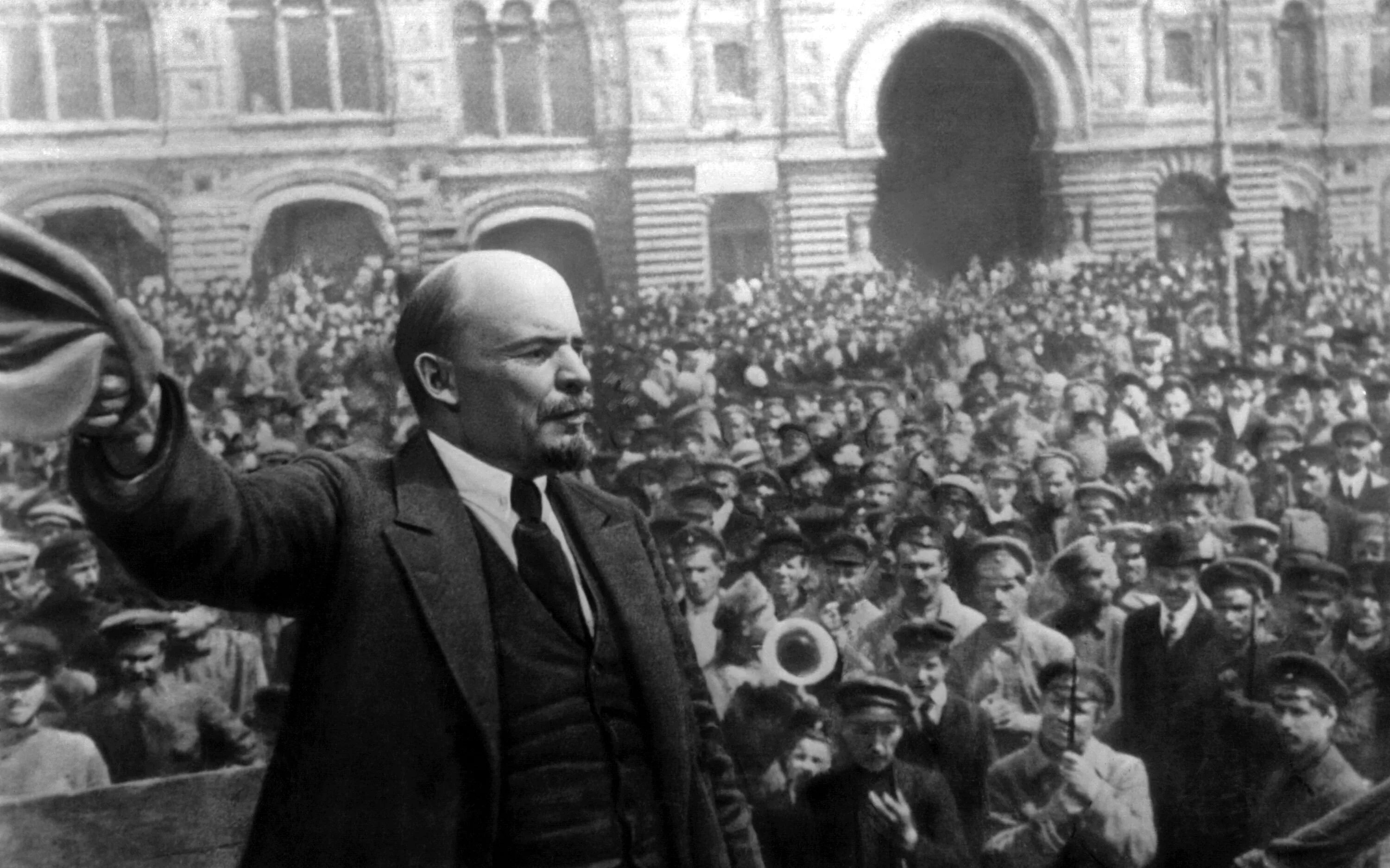 Большевики взяли. Ленин 1917.