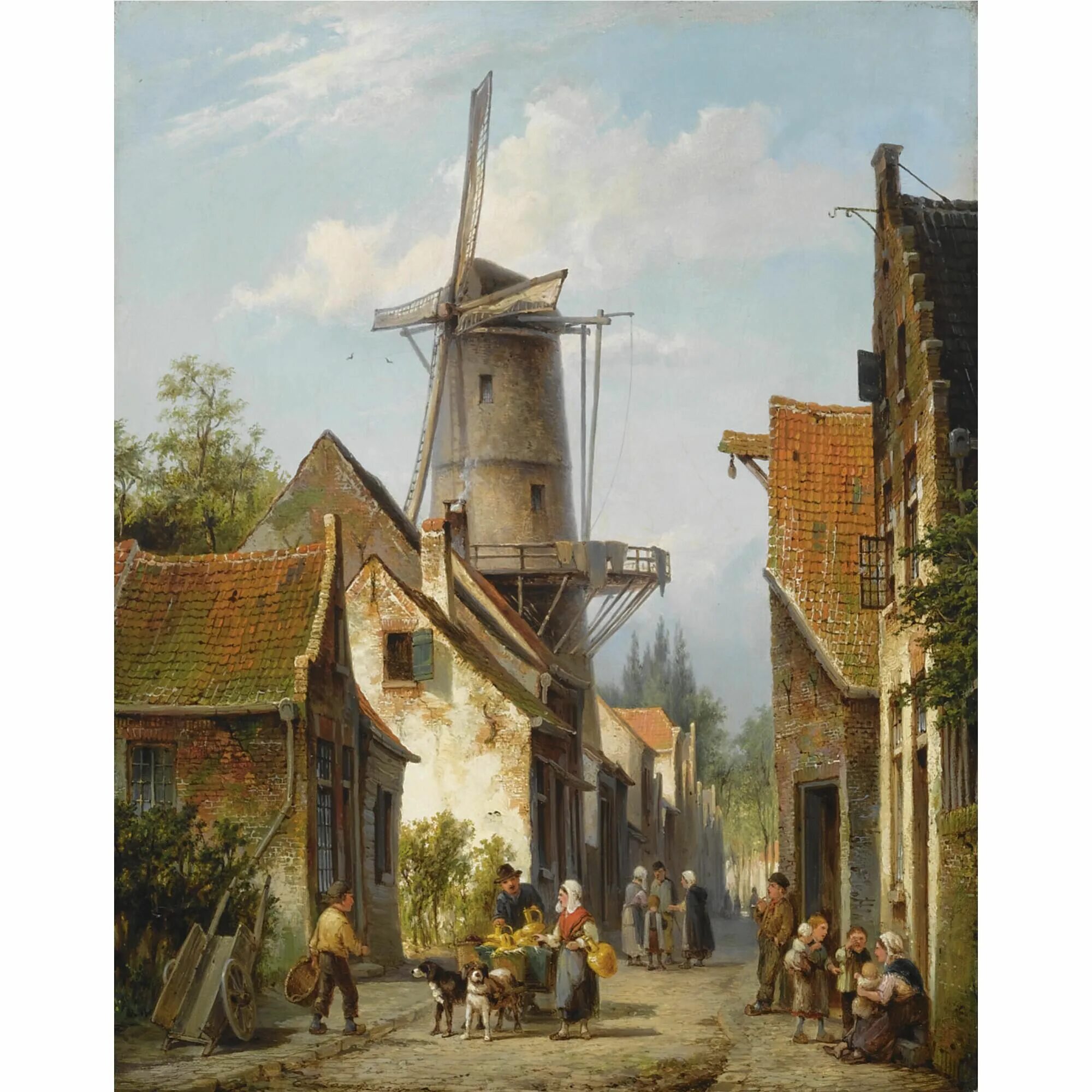 Куккук баренд корнелис (barend cornelis koekkoek) (1803-1862). Dutch painter. Jacob maris. Картины йоханнес эверсен. Художников 19 век корнелис.