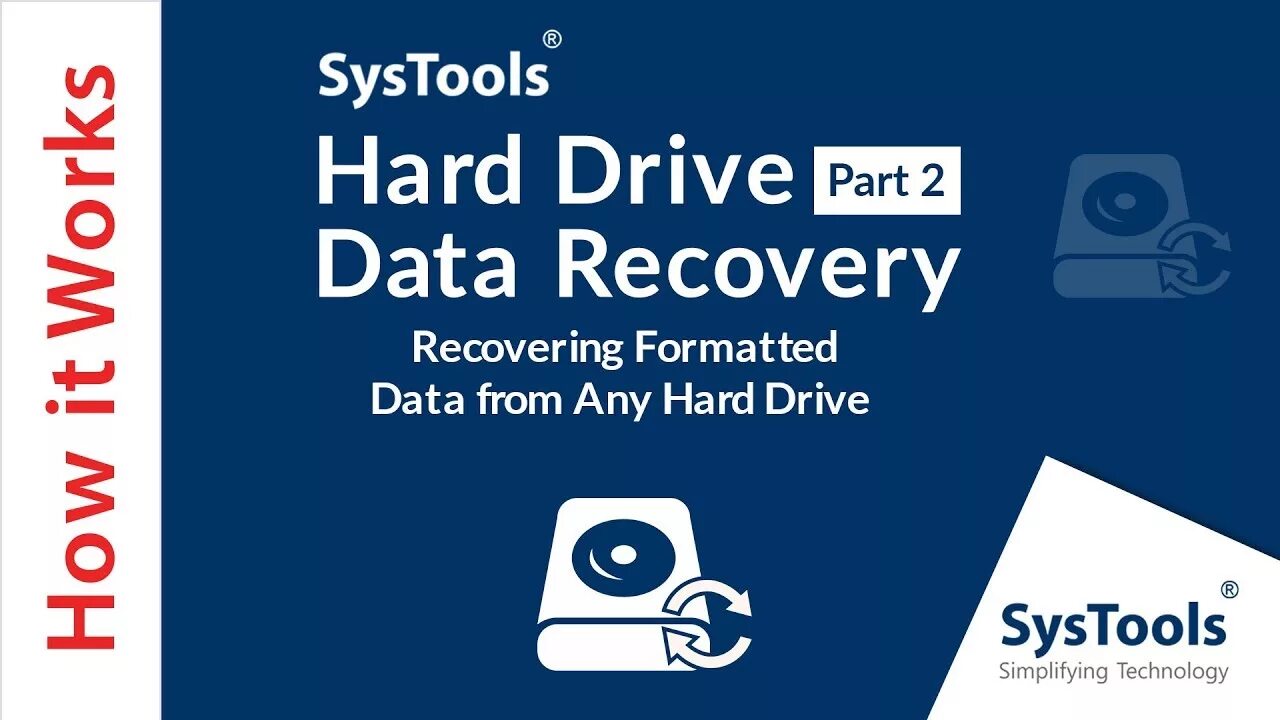 Hard data recovery. Systools hard drive data recovery.