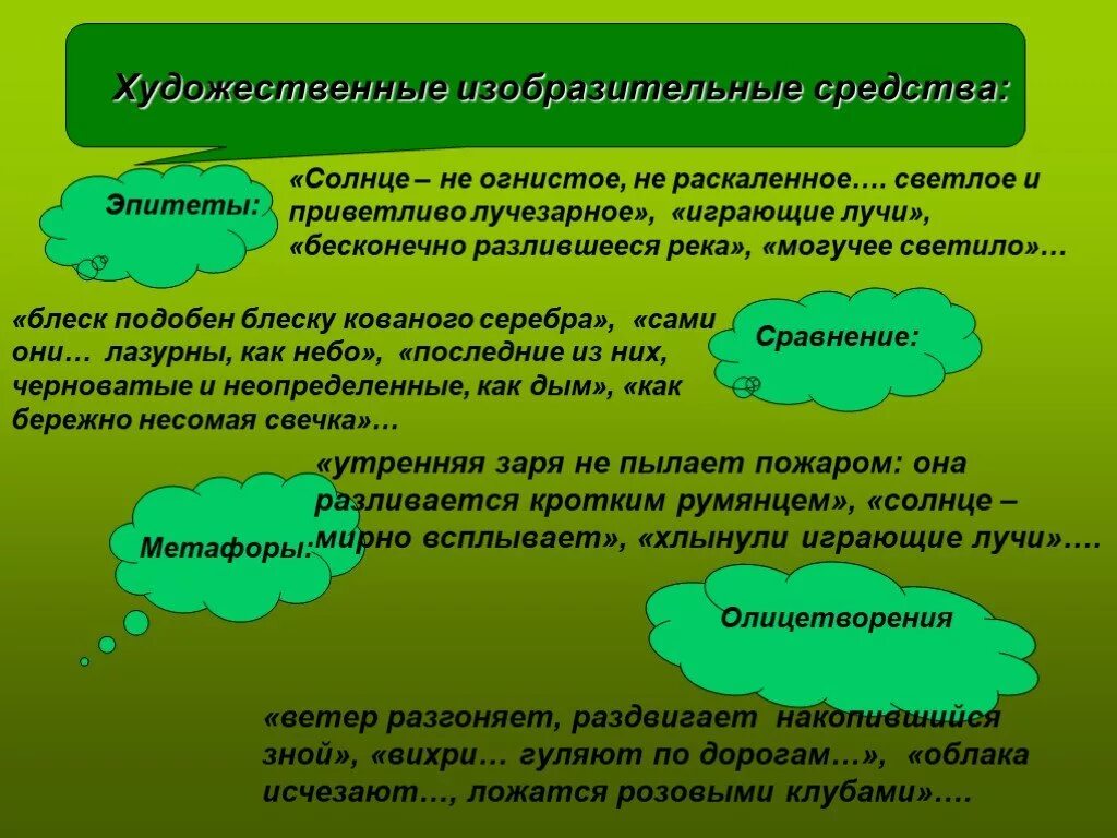 Какие художественные средства использованы в произведении. Худежественноизобразииельные средства. Художественно изобразительные средства. Средства художественной изобразительности. Художественные средства в рассказе.