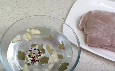Ветчина в кастрюле