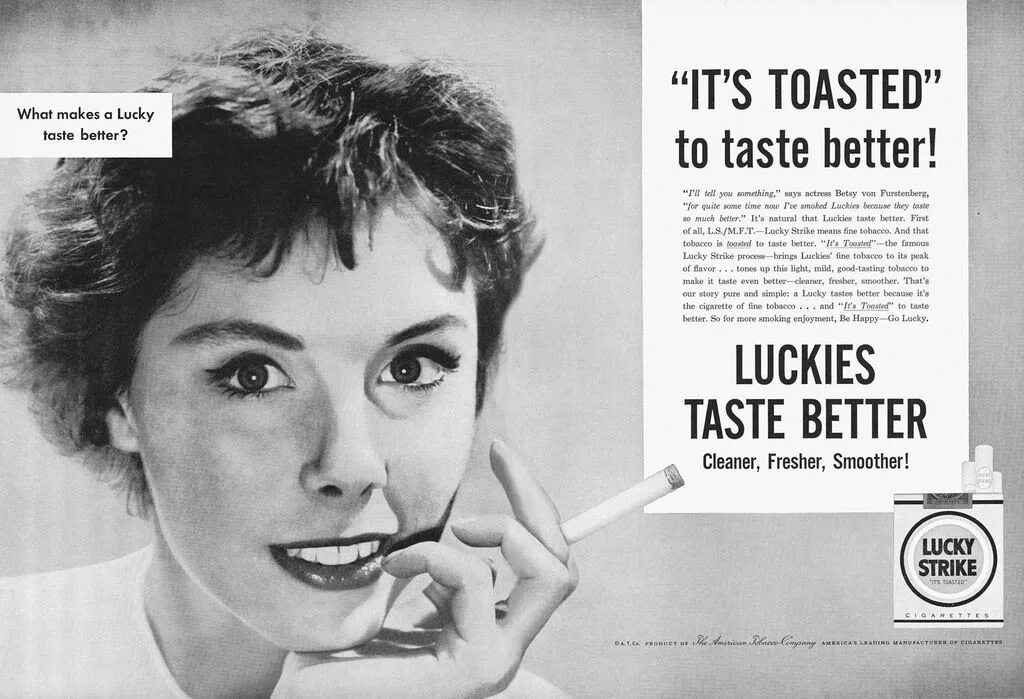 Lucky Strike it's Toasted. Lucky Strike — “it's Toasted” Безумцы. Патриции Хольман. Lucky Lucky Lucky me реклама. This tastes good