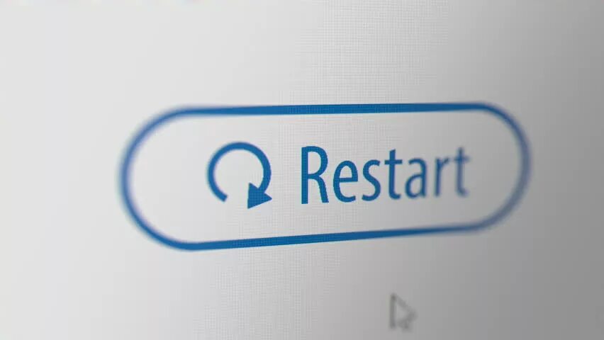 Start new system. Рестарт. Restart картинка. Кнопка restart. Рестарт логотип.