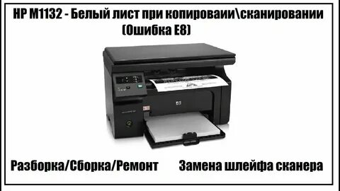 Сканирует белым