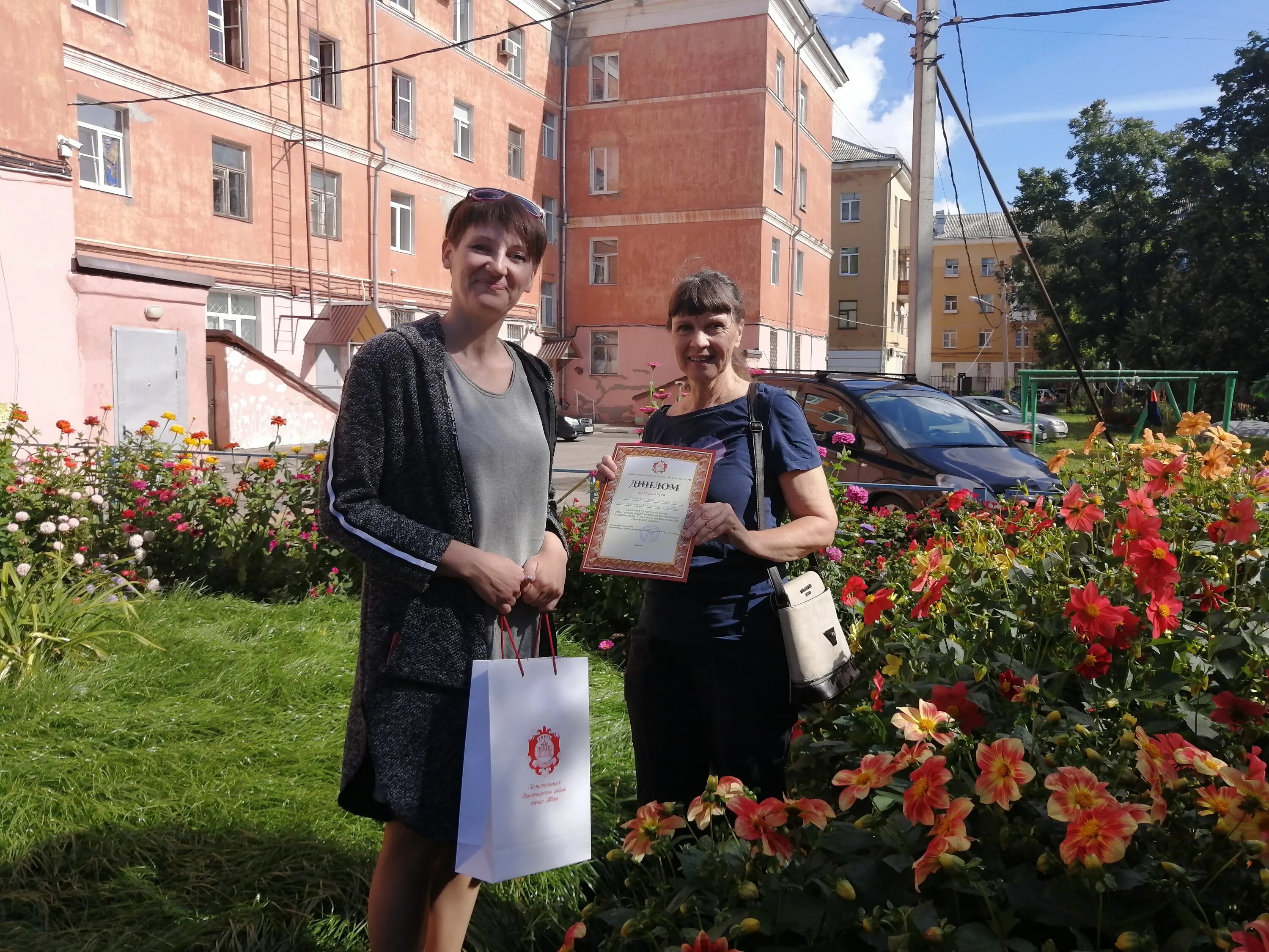 Пролетарский городок Тверь.