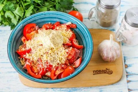 Грузинский салат с сыром