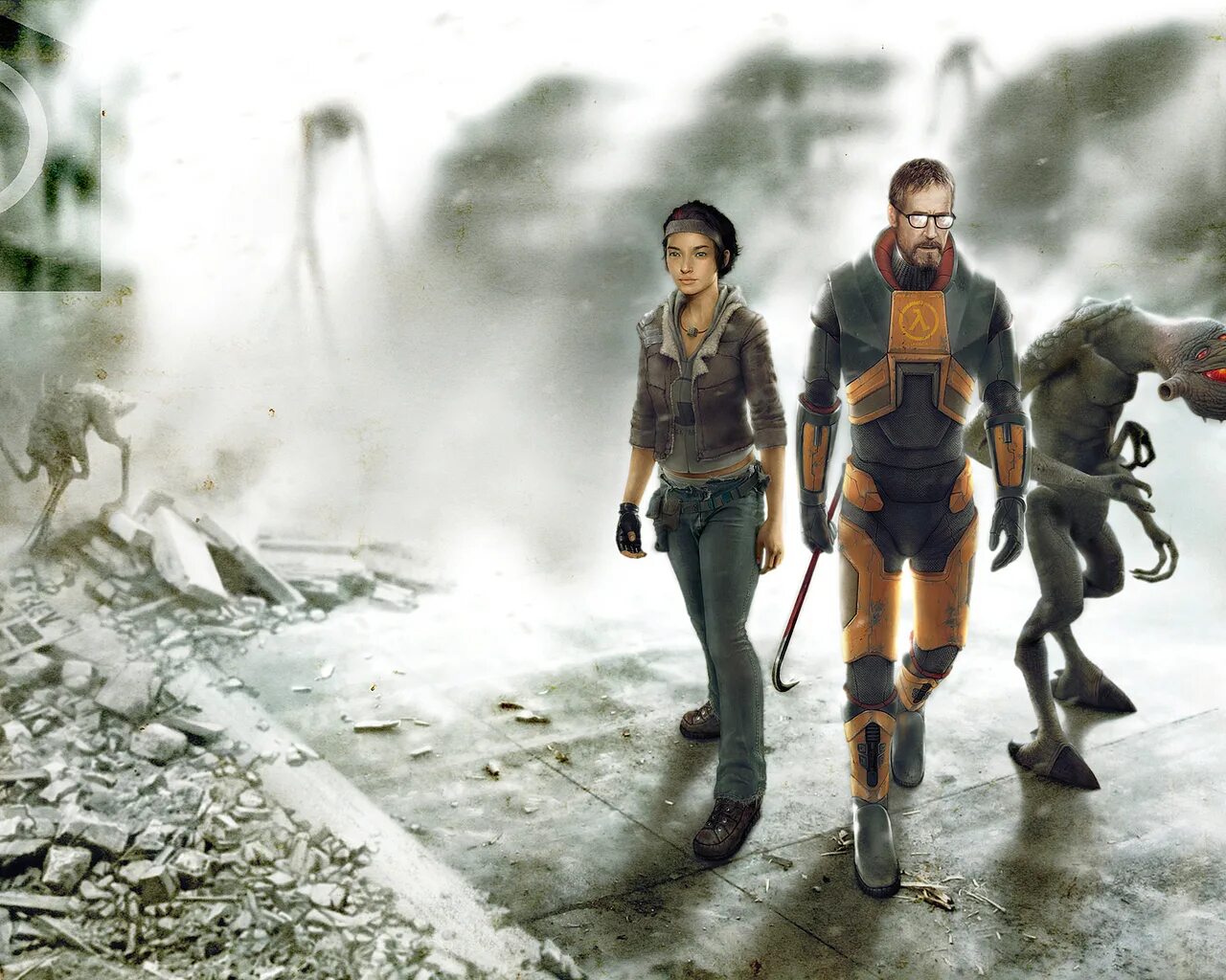 Half Life 2 Gordon Freeman and Alyx. Когда вышла халф лайф 2